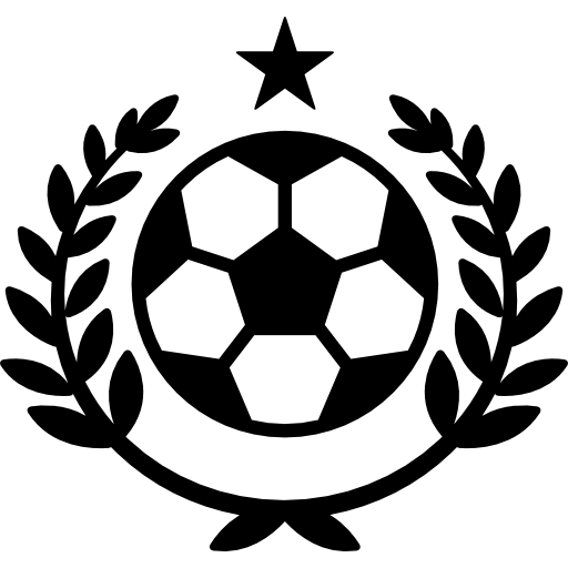 Triumph soccer ball symbol